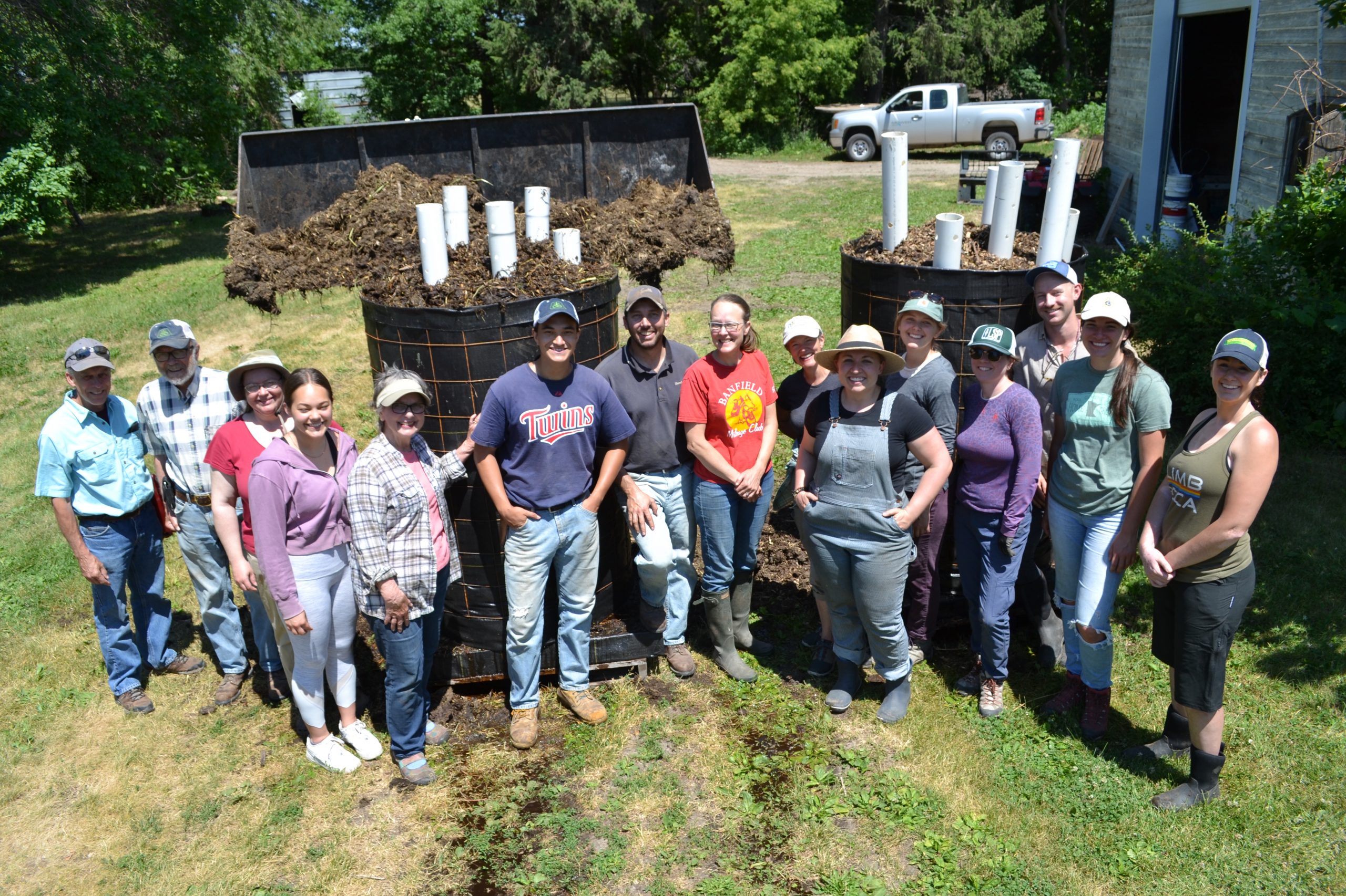 Johnson-Su Bioreactor Construction Events - Land Stewardship Project