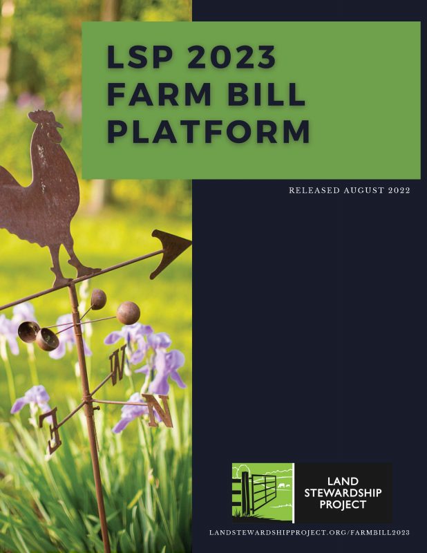 Farm Bill 2023 Land Stewardship Project