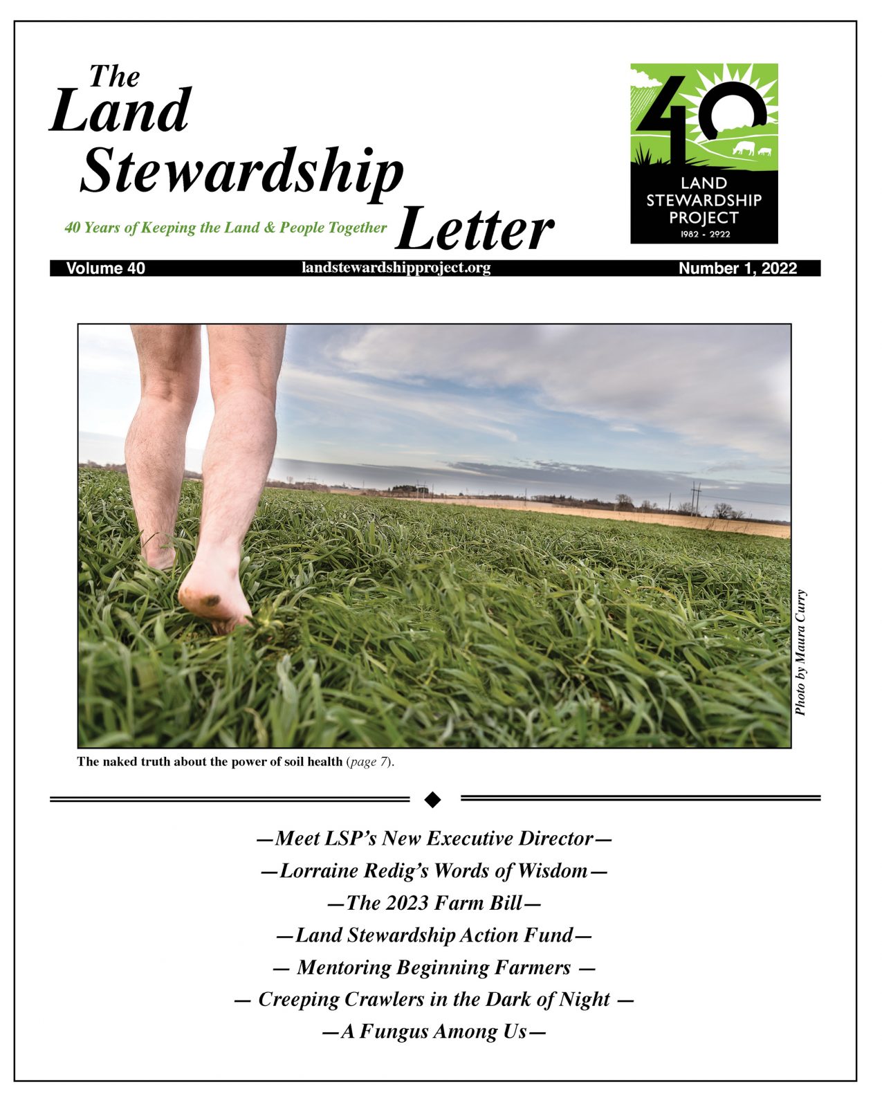 No. 1, 2022, Land Stewardship Letter - Land Stewardship Project