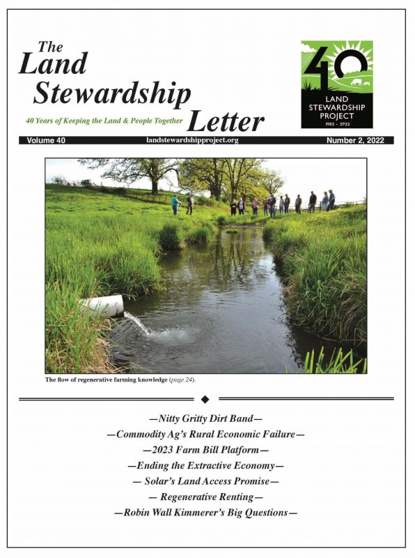 No. 2, 2022, Land Stewardship Letter Land Stewardship Project