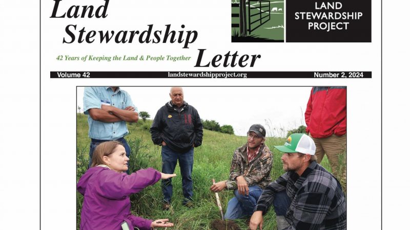 Read the Latest Land Stewardship Letter